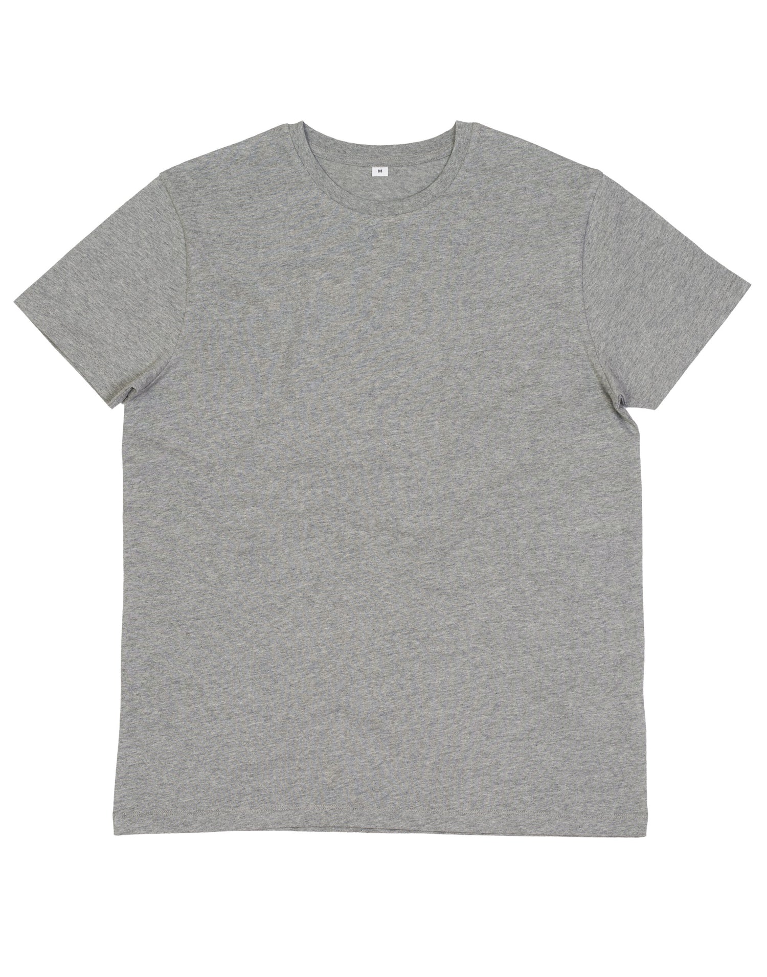 Mantis Mens EShort Sleeveential Organic T M01 - Heather Grey Melange - Customisable T-Shirts