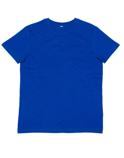 Mantis Mens EShort Sleeveential Organic T M01 - Royal Blue - Customisable T-Shirts