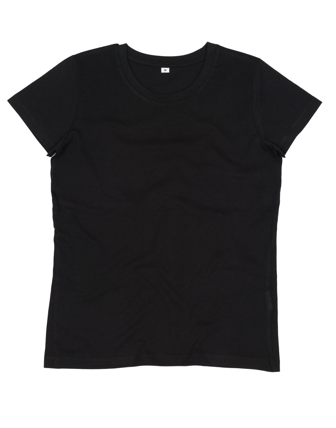 Mantis Womens EShort Sleeveential Organic T M02 - Black - Customisable T-Shirts