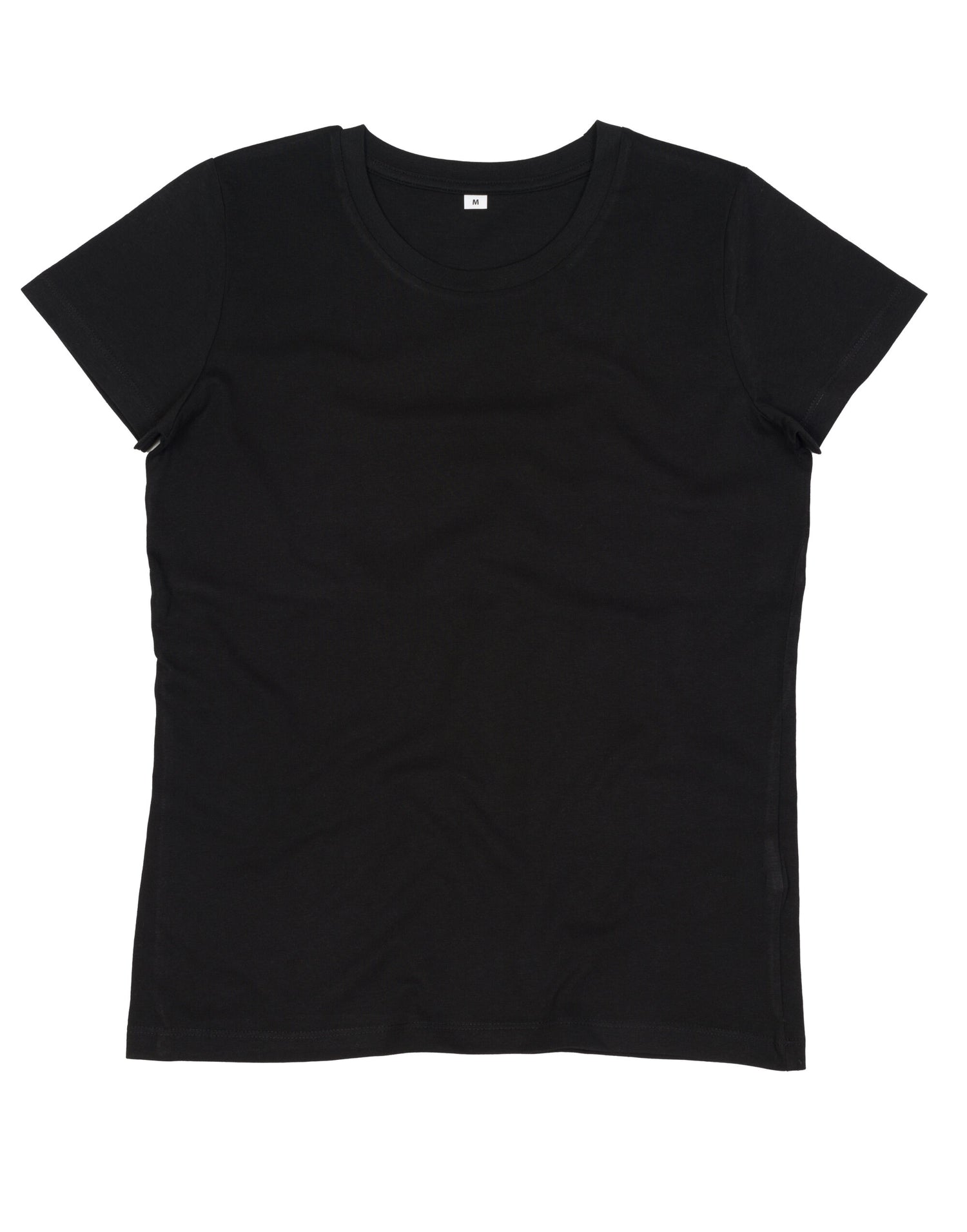Mantis Womens EShort Sleeveential Organic T M02 - Black - Customisable T-Shirts