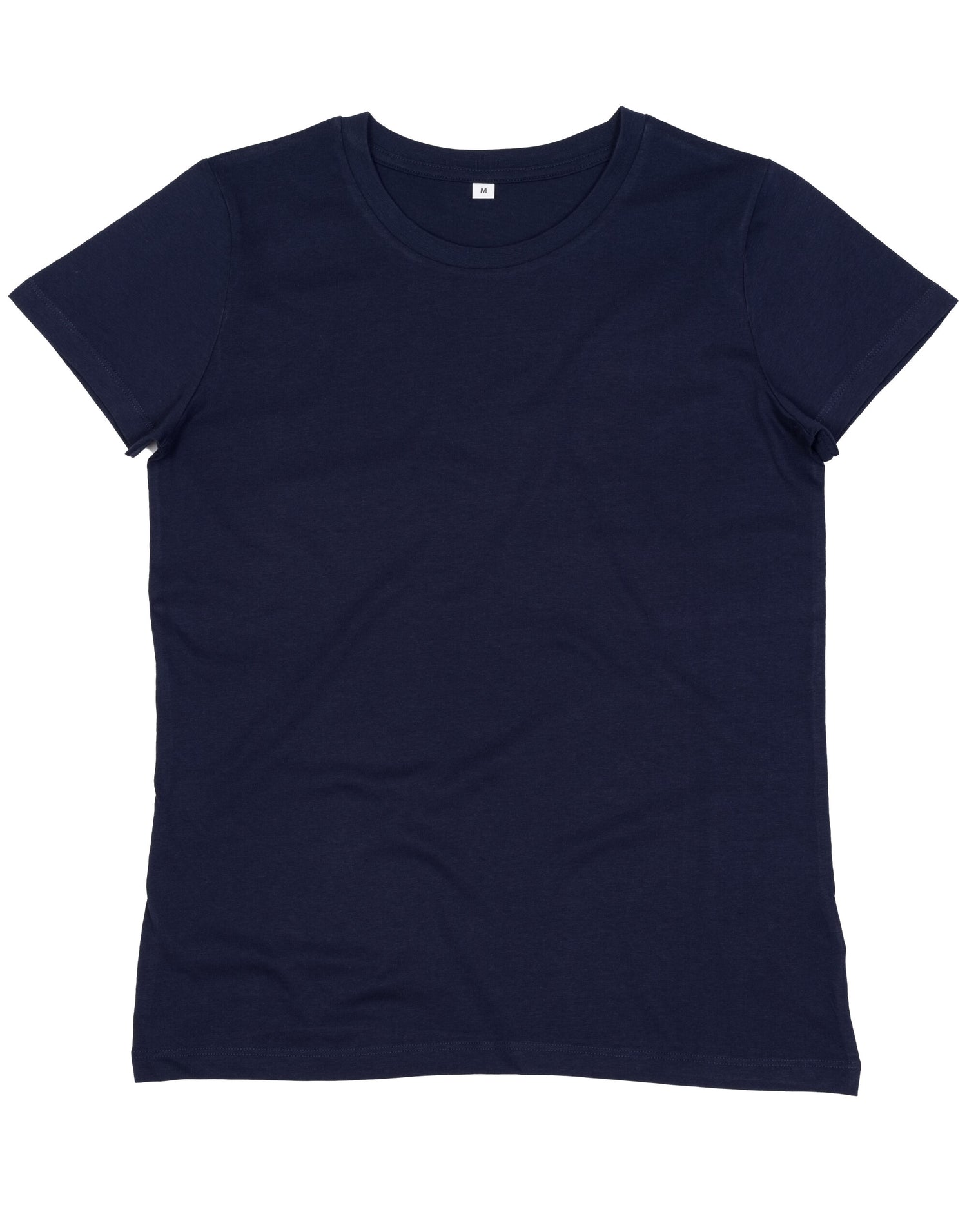 Mantis Womens EShort Sleeveential Organic T M02 - Navy - Customisable T-Shirts