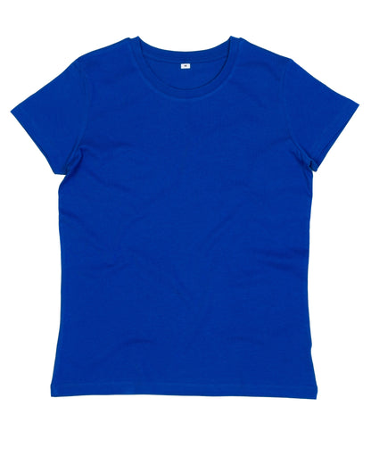 Mantis Womens EShort Sleeveential Organic T M02 - Royal Blue - Customisable T-Shirts