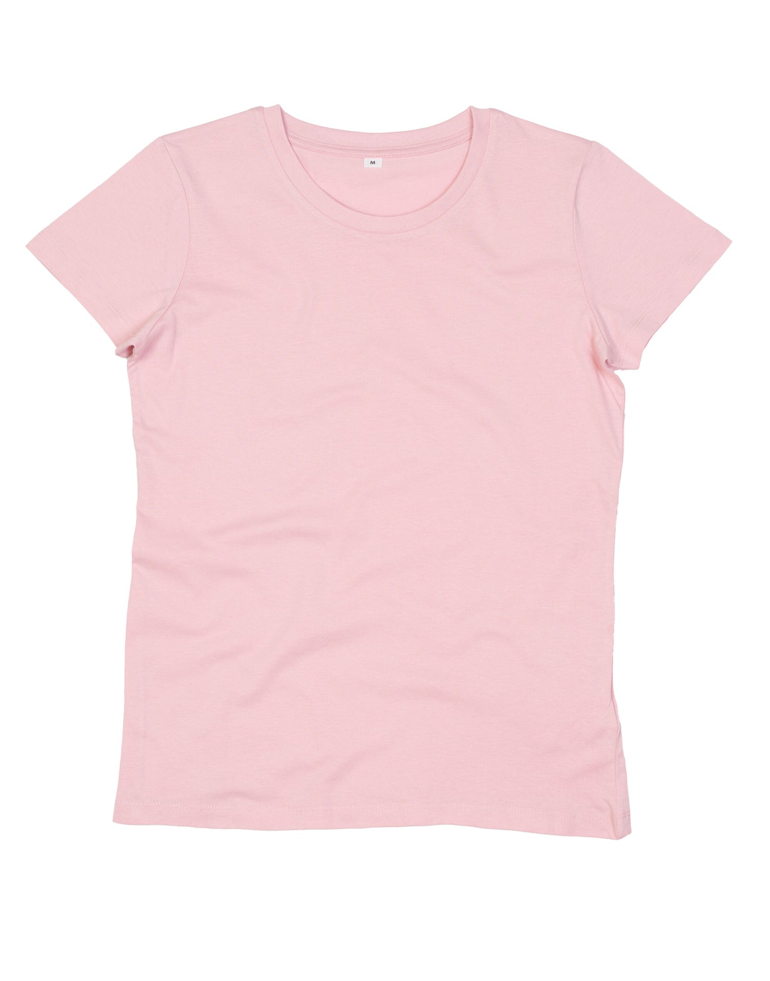 Mantis Womens EShort Sleeveential Organic T M02 - Soft Pink - Customisable T-Shirts