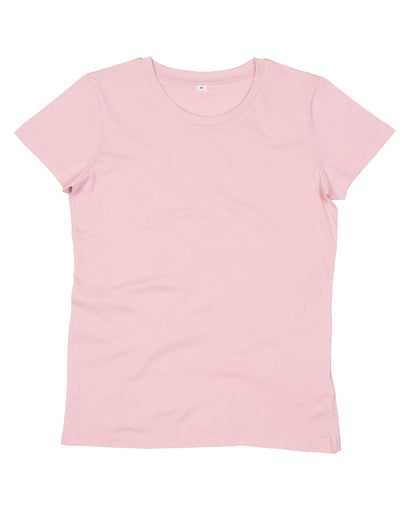 Mantis Womens EShort Sleeveential Organic T M02 - Soft Pink - Customisable T-Shirts