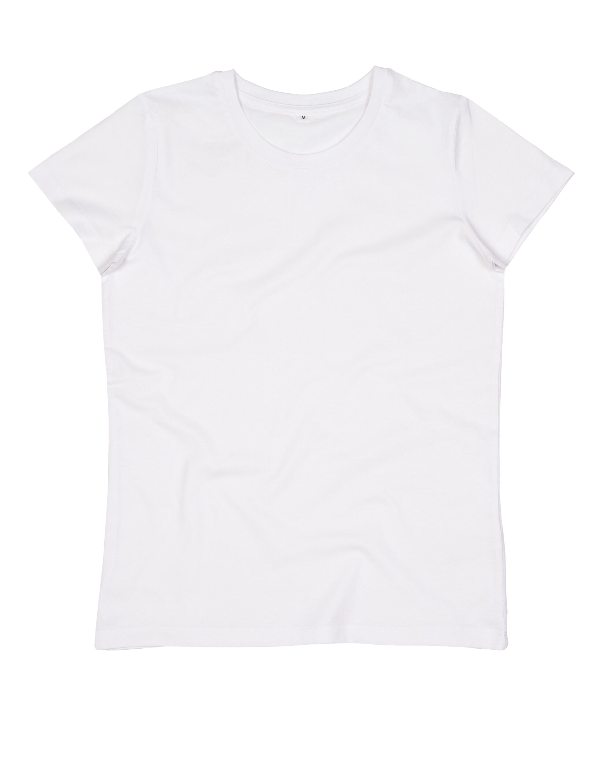 Mantis Womens EShort Sleeveential Organic T M02 - White - Customisable T-Shirts