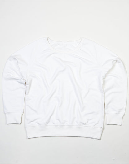 Mantis Womens Favourite Sweatshirt M77 - White - Customisable Sweatshirts