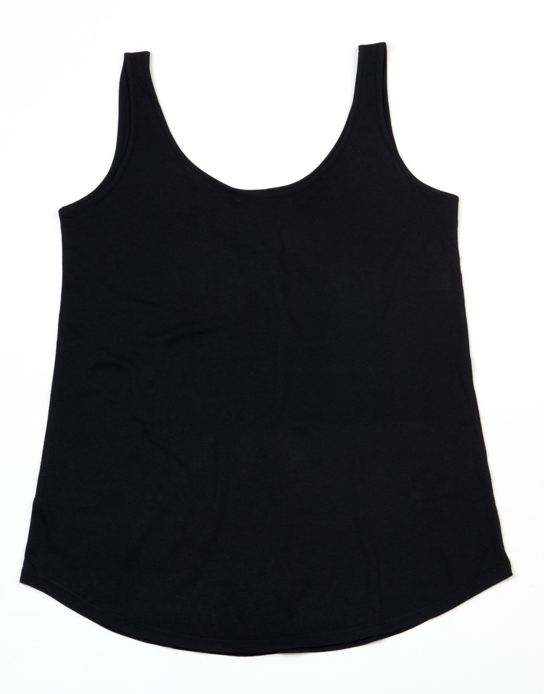 Mantis Womens Loose Fit Vest M92 - Black - Customisable T-Shirts