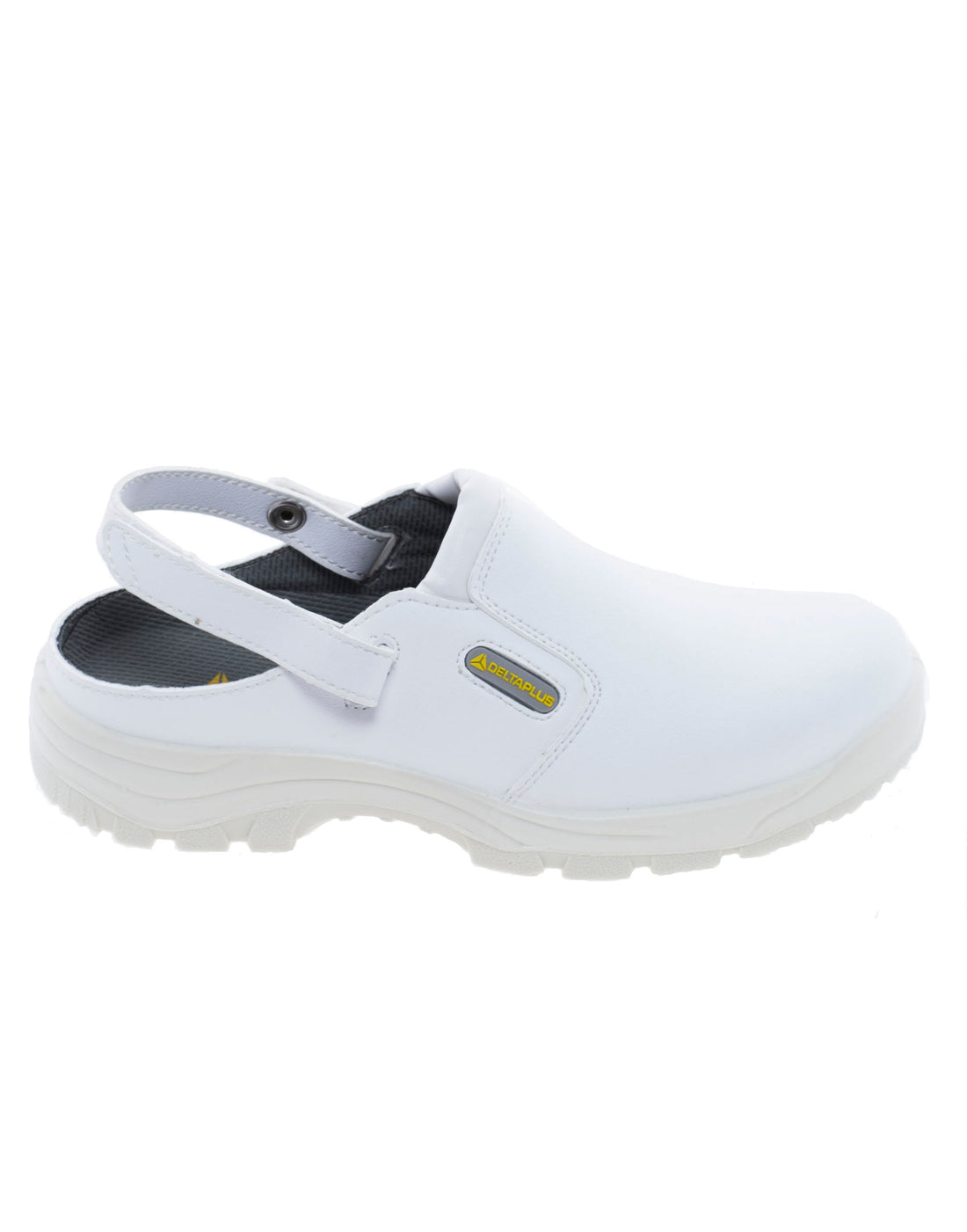 Delta Plus Hygiene Non Slip Clog maubec - White - Customisable Sandal &amp; Slip-Ons