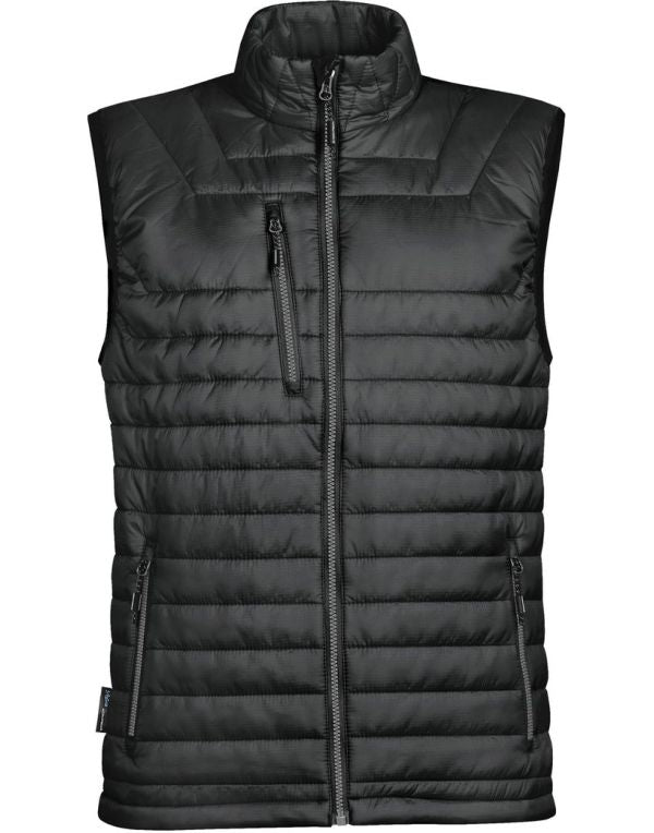 Stormtech Men Gravity Thermal Bodywarmer PFV-2 - Charcoal - Customisable Body Warmer