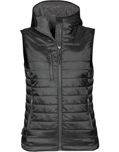 Stormtech Lady Gravity ThermalBodywarmer PFV-2W - Black Charcoal - Customisable Bodywarmer