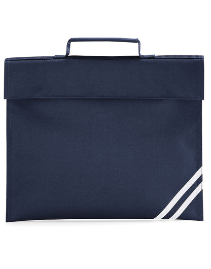 Quadra Classic Book Bag QD456 - French Navy O S - Customisable Bags