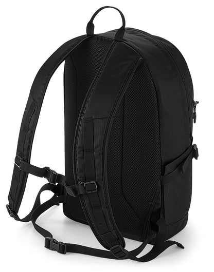 Quadra Everyday Outdoor 20L Backpack qd520 - Black O S - Customisable Bags