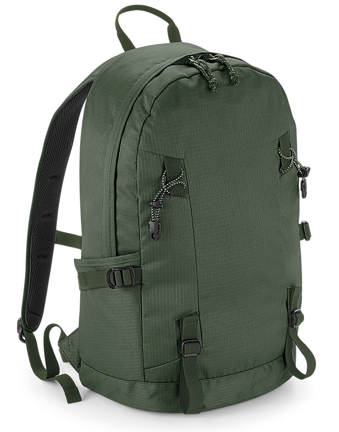 Quadra Everyday Outdoor 20L Backpack qd520 - Olive Green O S - Customisable Bags