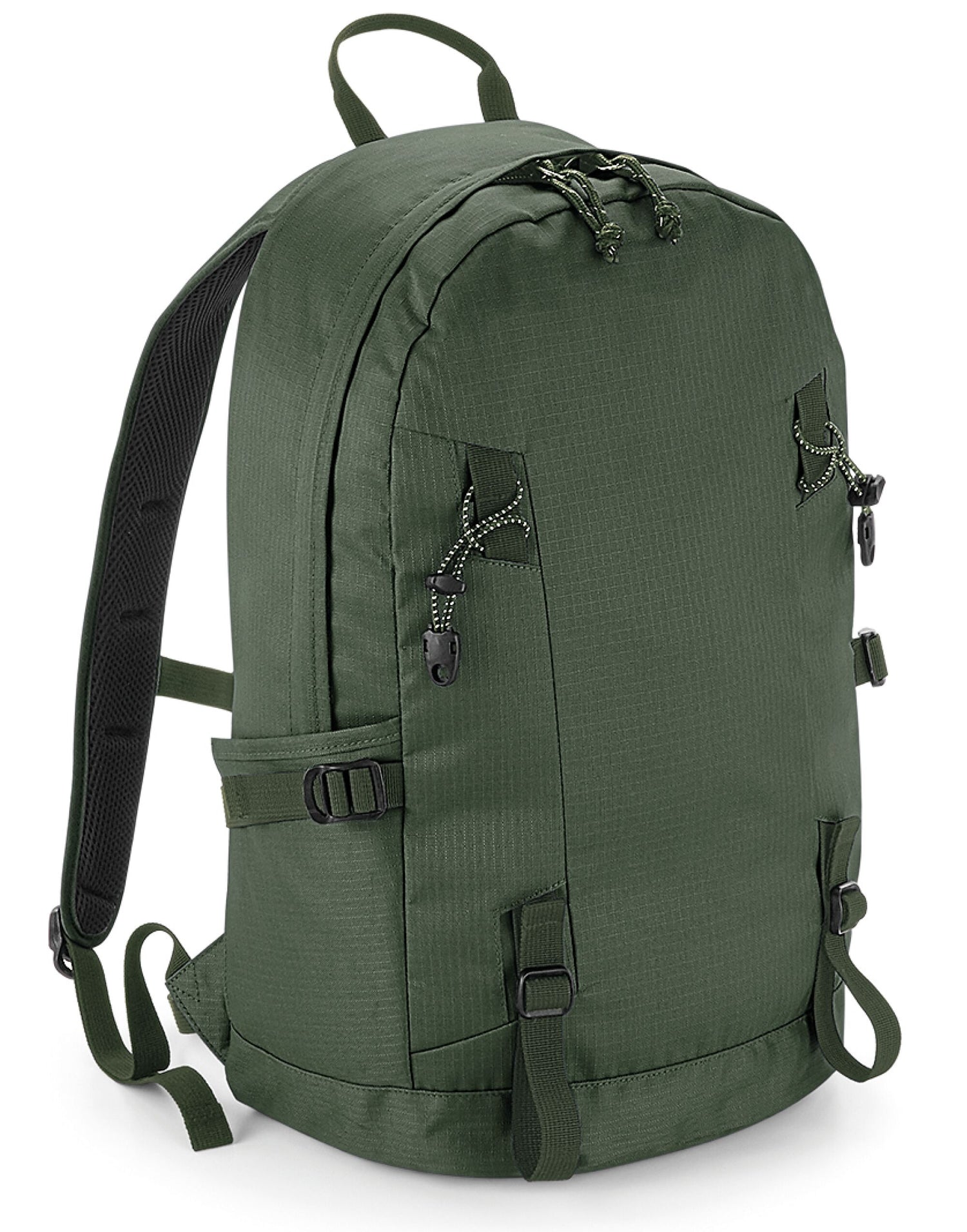 Quadra Everyday Outdoor 20L Backpack qd520 - Olive Green O S - Customisable Bags