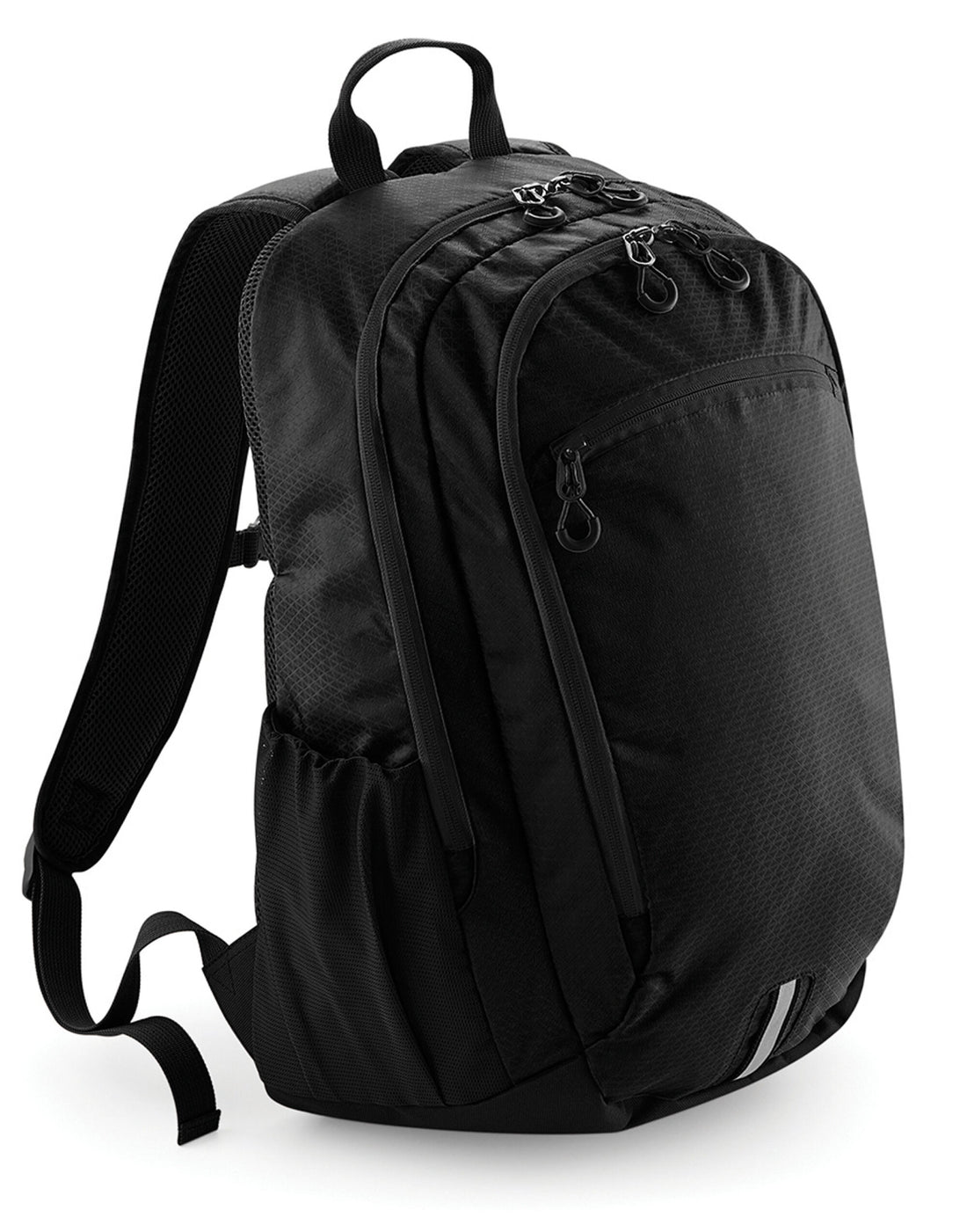 Quadra Endeavour Backpack qd550 - Jet Black O S - Customisable Bags
