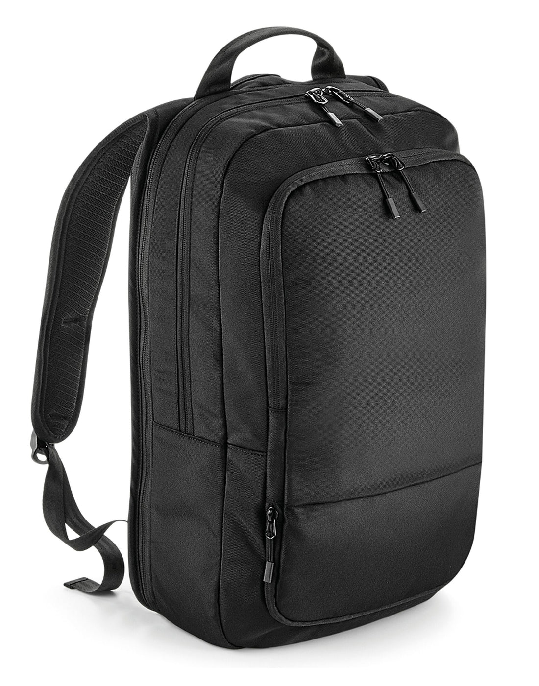 Quadra Pitch Black 24 Hour Backpack qd565 - Black O S - Customisable Bags