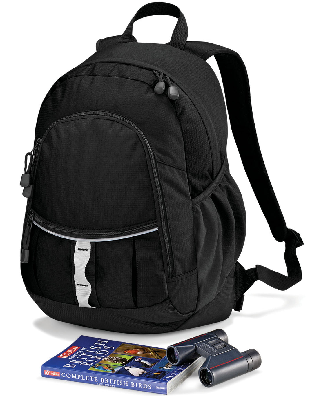 Quadra Persuit Backpack qd57 - Black O S - Customisable Bags