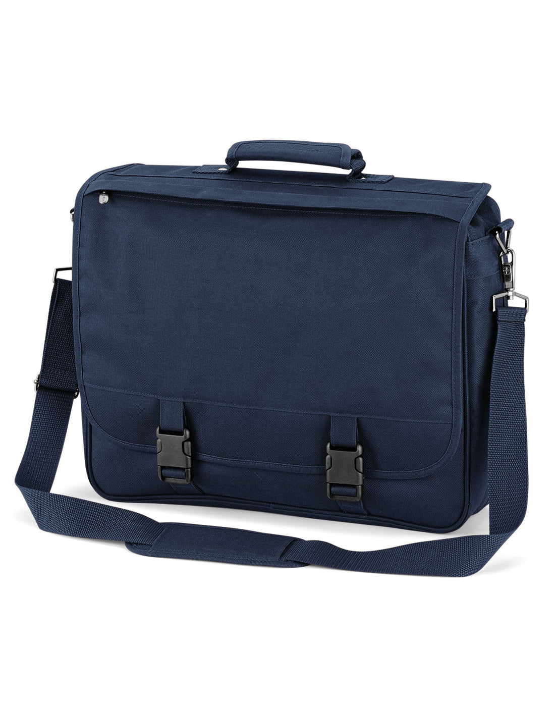 Quadra Portfolio Briefcase qd65 - French Navy O S - Customisable Bags