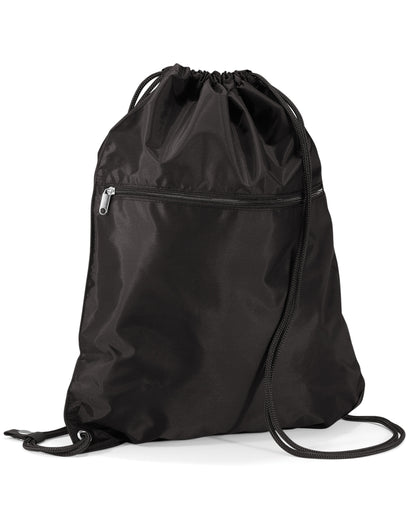 Quadra Premium Gymsac qd71 - Black O S - Customisable Bags