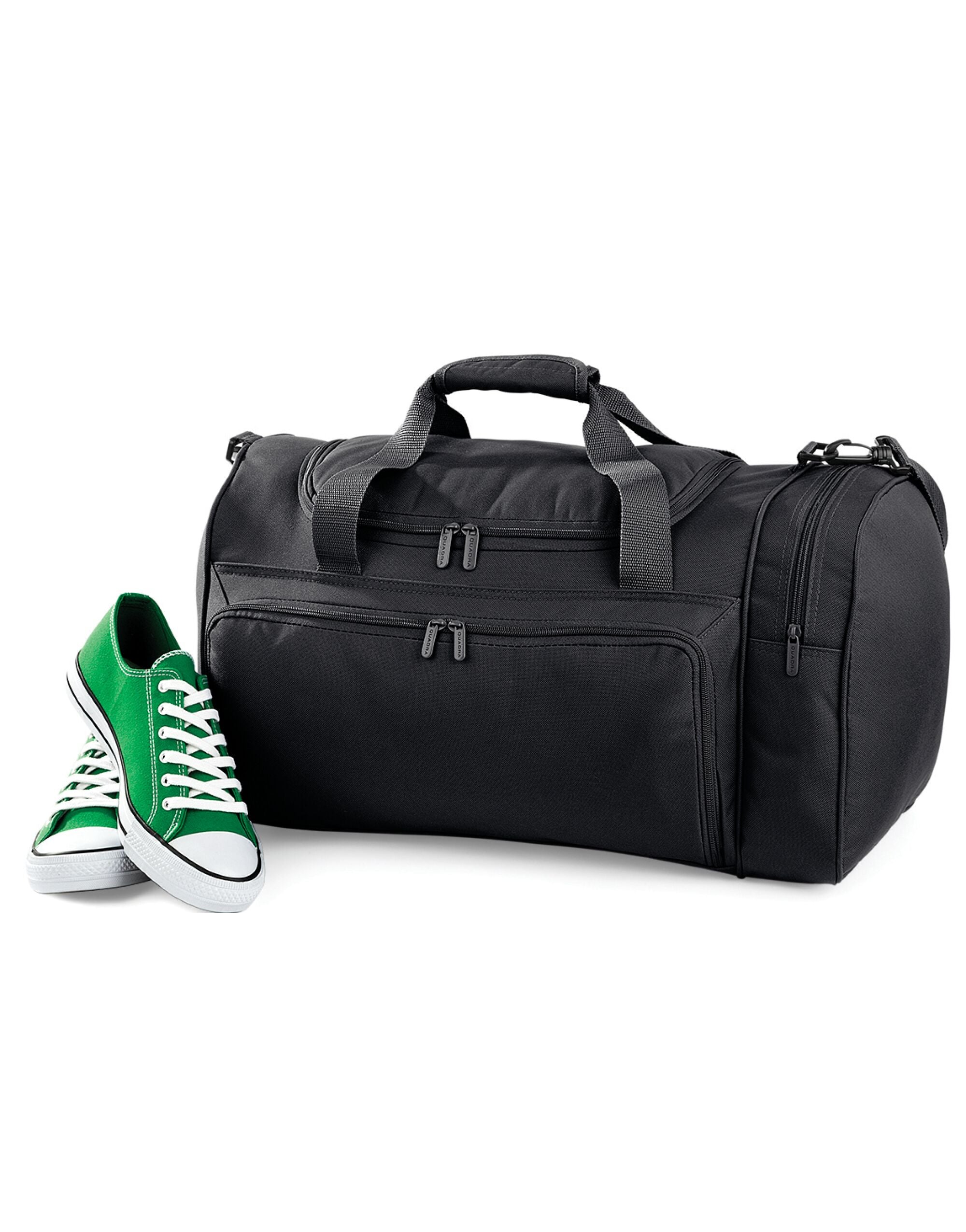 Quadra Universal Holdall qd74 - Black O S - Customisable Bags