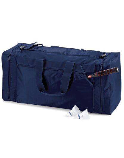 Quadra Jumbo Sports Holdall qd80 - French Navy O S - Customisable Bags