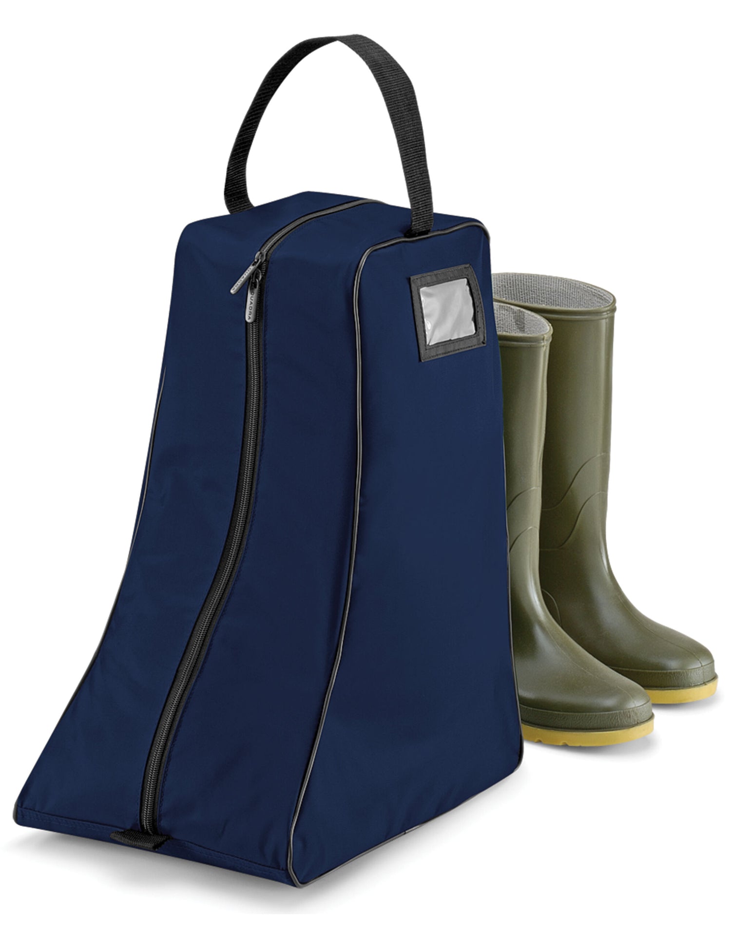 Quadra Boot Bag qd86 - French Navy Black O S - Customisable Bags