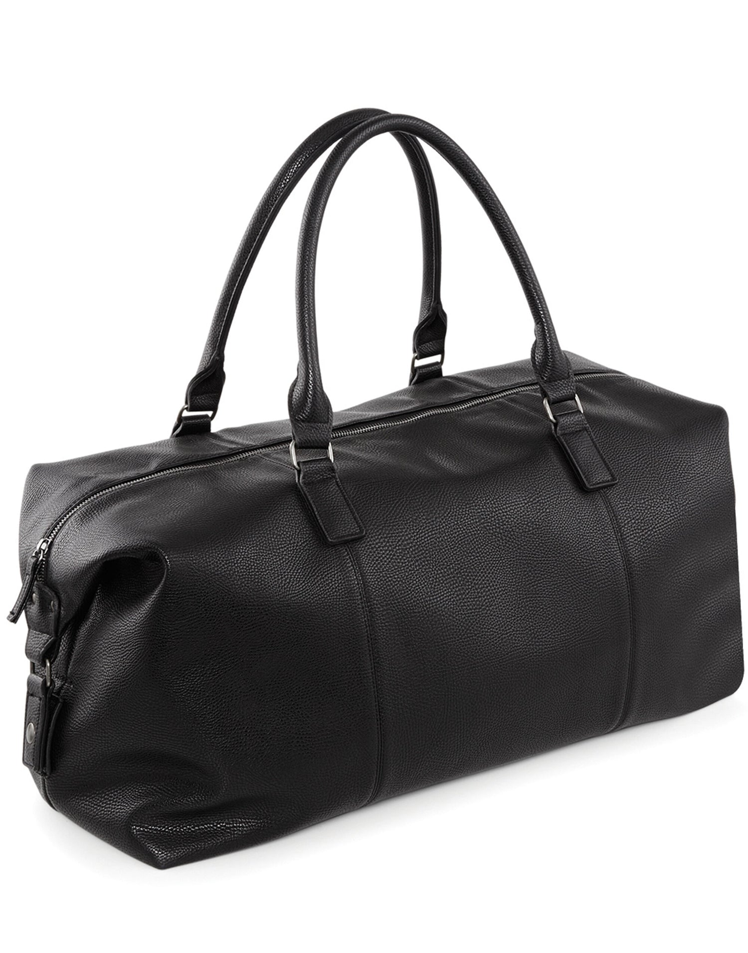 Quadra NuHide Weekender qd878 - Black O S - Customisable Bags