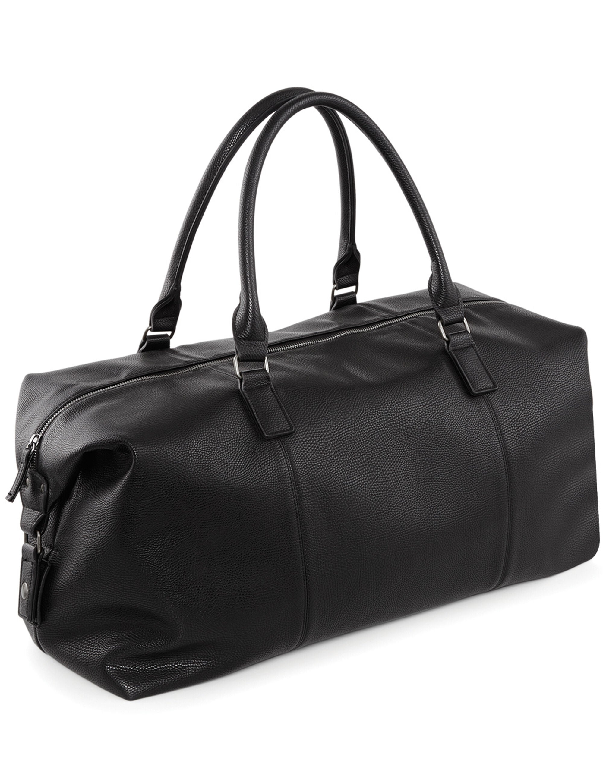 Quadra NuHide Weekender qd878 - Black O S - Customisable Bags