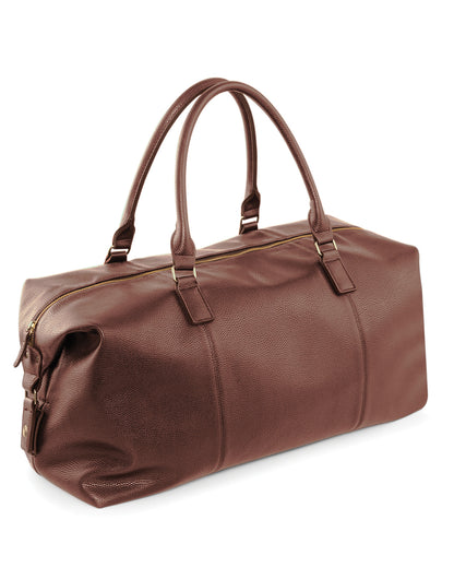 Quadra NuHide Weekender qd878 - Tan O S - Customisable Bags