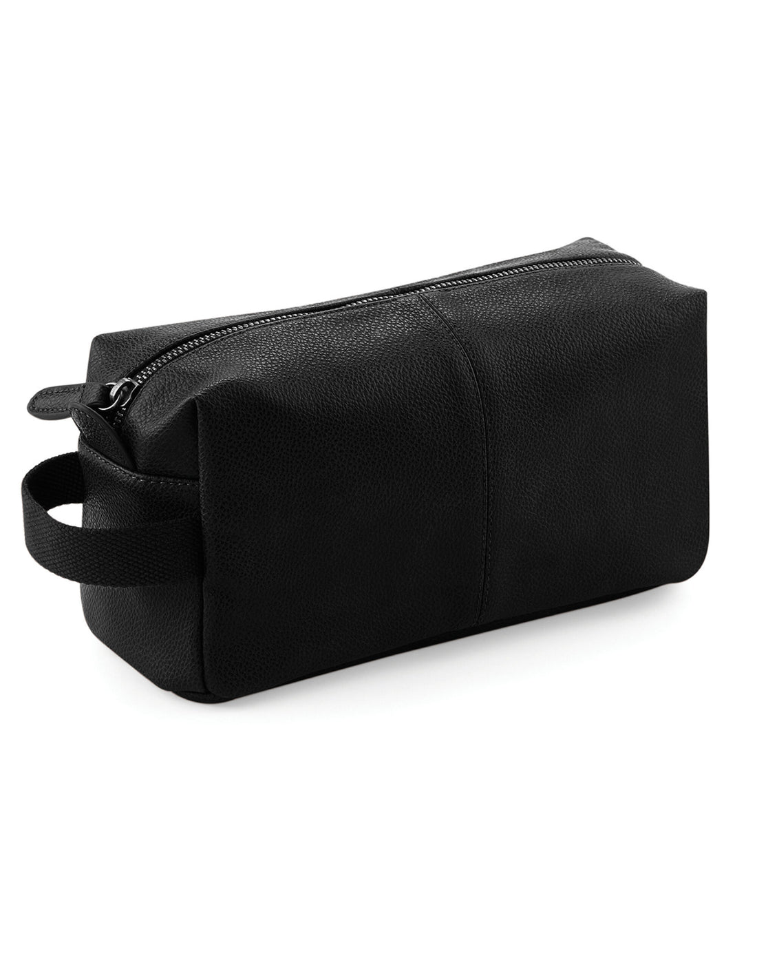 Quadra NuHide Washbag qd879 - Black O S - Customisable Bags