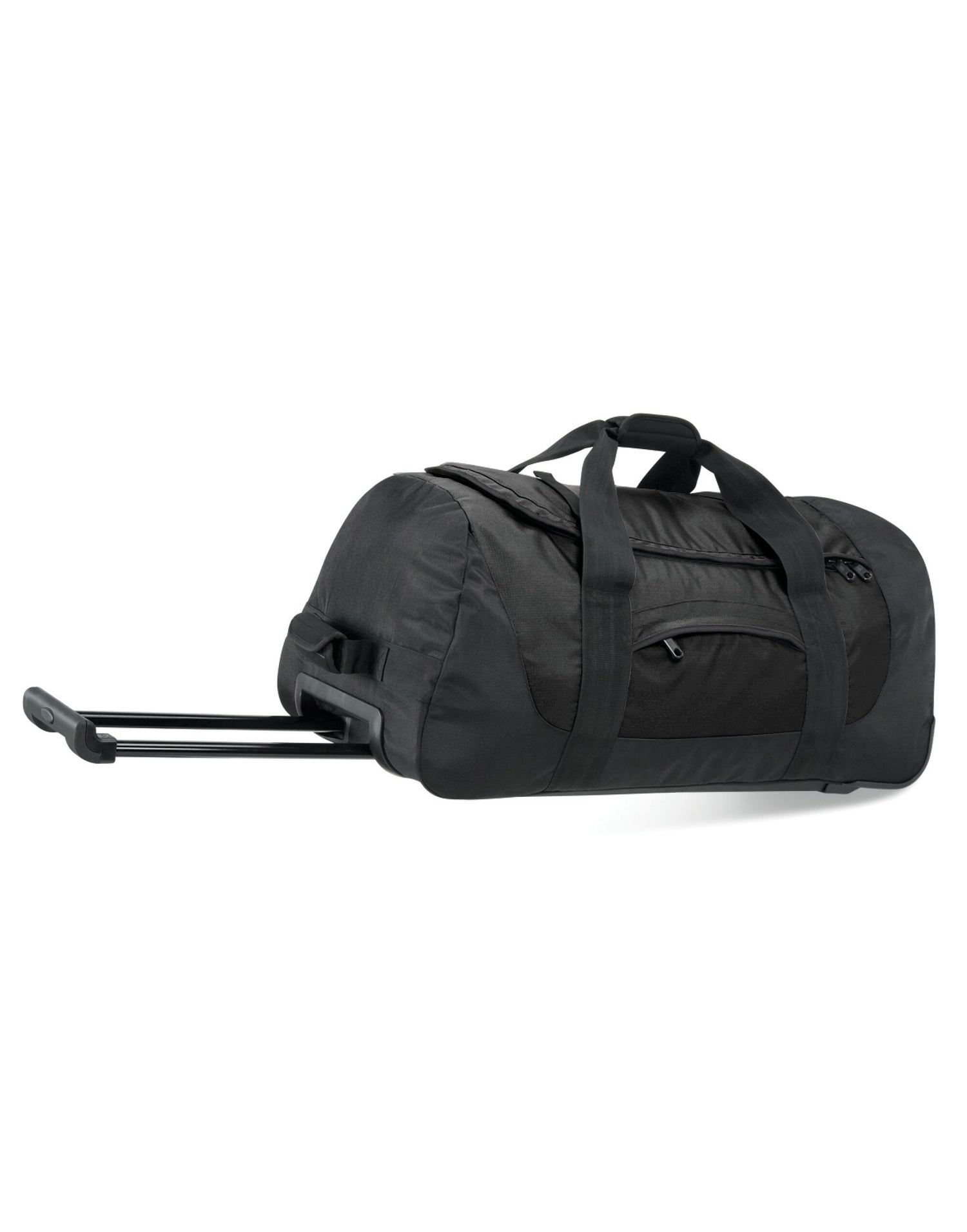 Quadra Vessel Team Wheelie Bag qd904 - Black O S - Customisable Bags