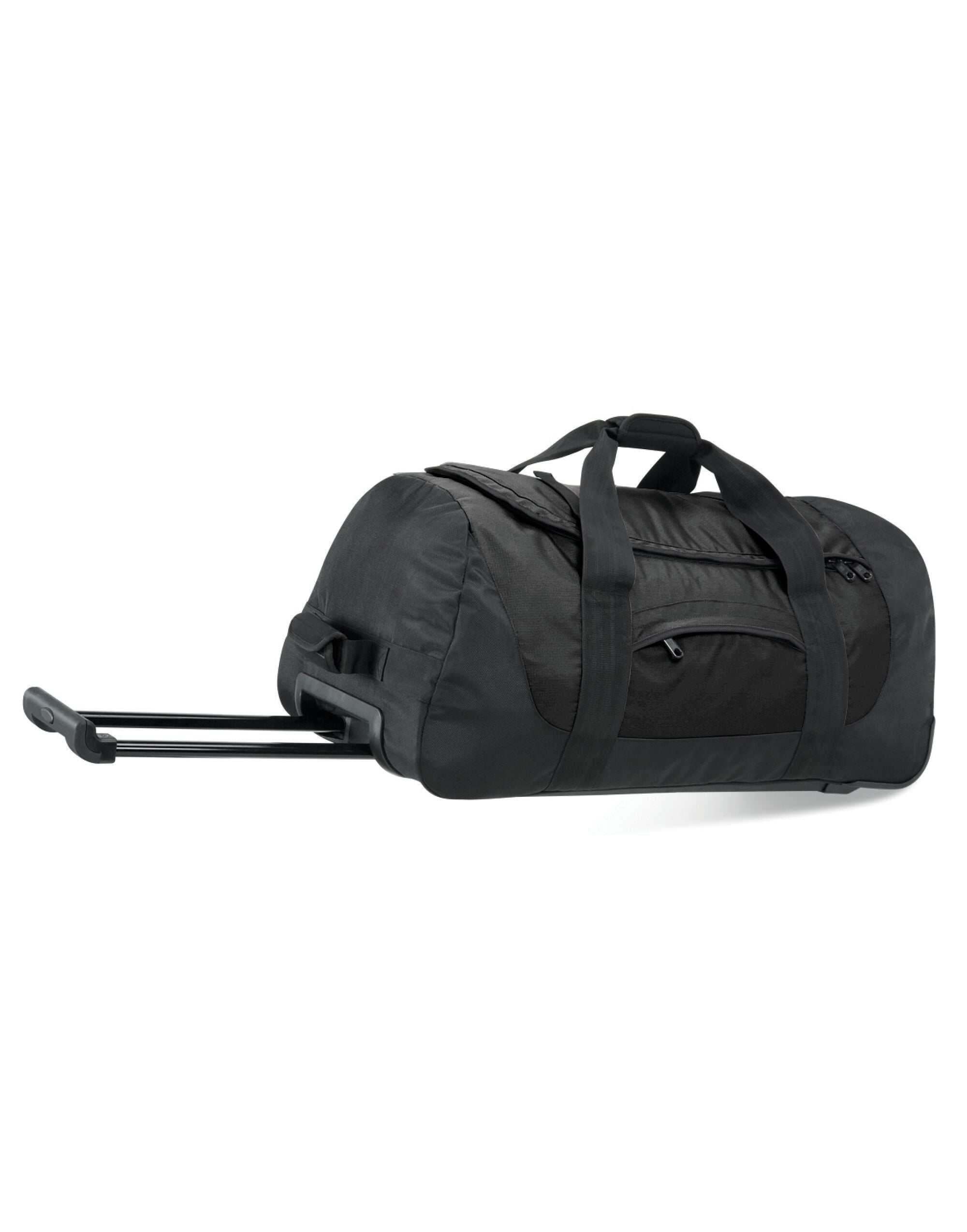 Quadra Vessel Team Wheelie Bag qd904 - Black O S - Customisable Bags