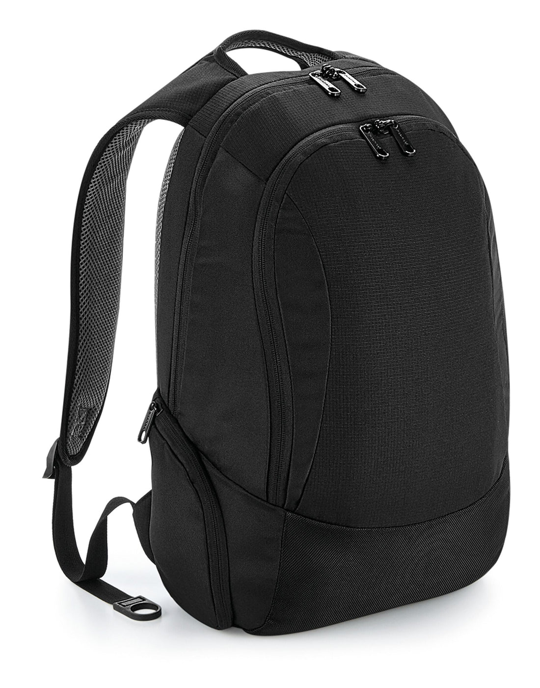 Quadra Vessel Slimline Laptop Backpack qd906 - Black O S - Customisable Bags