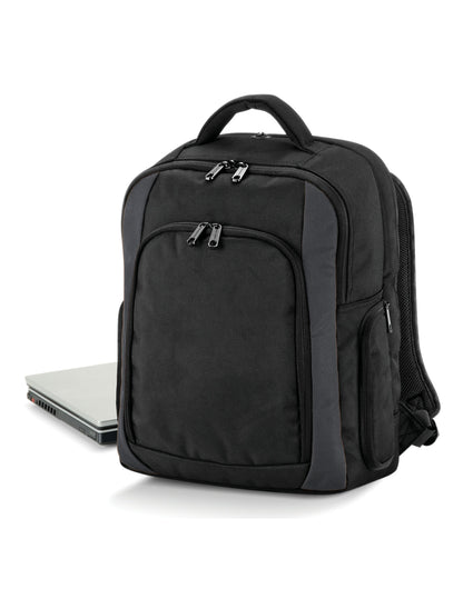 Quadra Tungsten Laptop Backpack qd968 - Black Dark Graphite O S - Customisable Bags