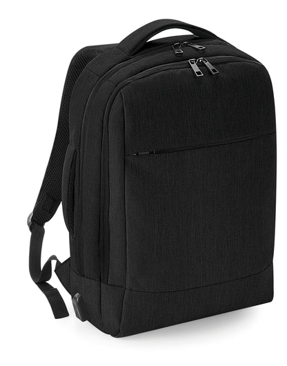 Quadra QTech Charge Convertible Backpack qd990 - Black O S - Customisable Bags