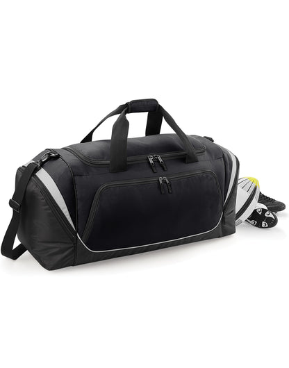 Quadra Pro Team Jumbo Kit Bag qs288 - Black Light Grey O S - Customisable Bags