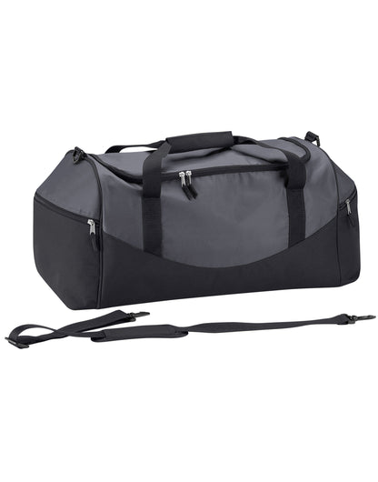 Quadra Teamwear Holdall qs70 - Graphite Grey Black O S - Customisable Bags