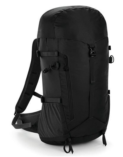 Quadra SLX Lite 35 Litre Backpack qx335 - Black O S - Customisable Bags