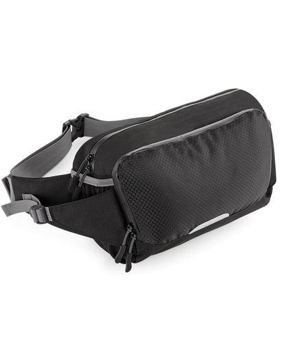 Quadra SLX 5Litre Performance Waistpack qx515 - Black O S - Customisable Bags