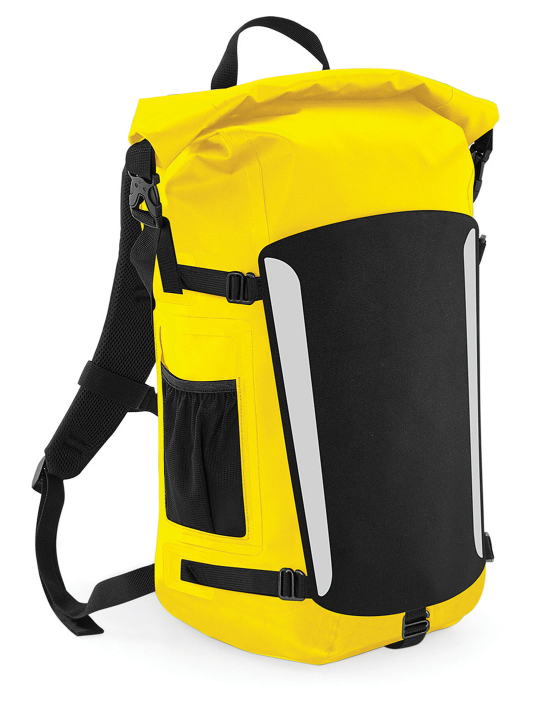 Quadra SLX 25Litre Waterproof Backpack qx625 - Yellow Black O S - Customisable Bags