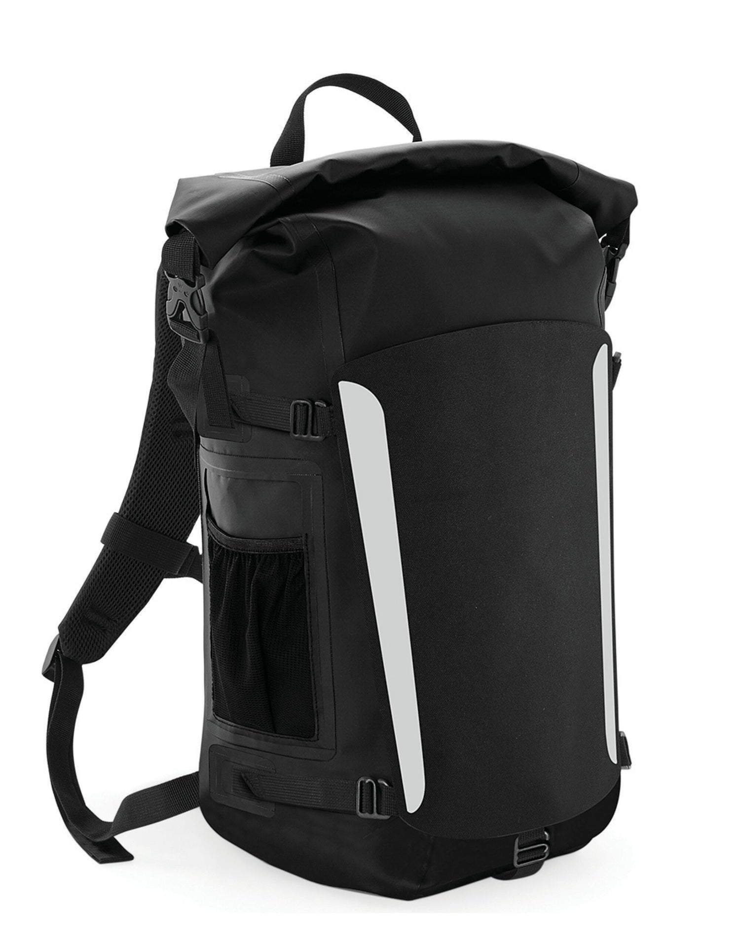 Quadra SLX 25Litre Waterproof Backpack qx625 - Black Black O S - Customisable Bags