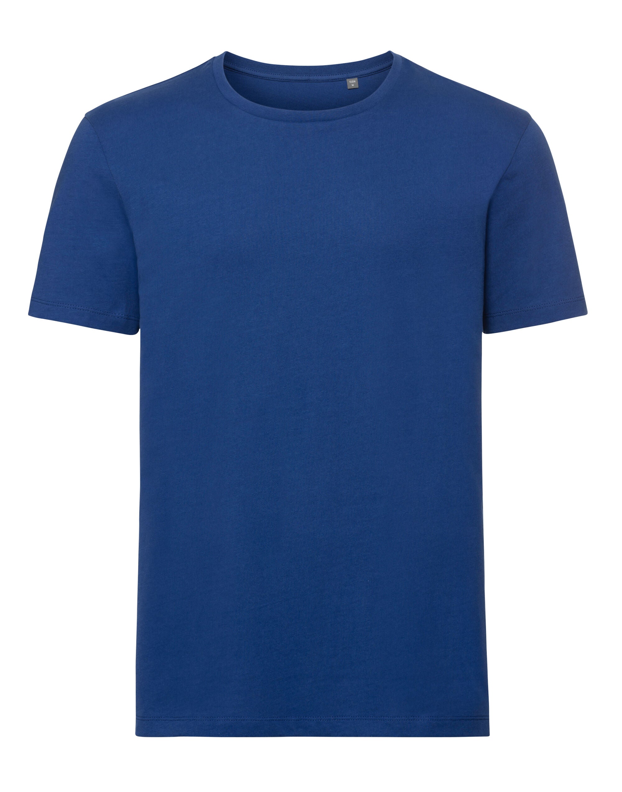 Russell Short Sleeve Collection Russell Short Sleeve Mens Pure Organic T R108M - Bright Royal - Customisable T-Shirts