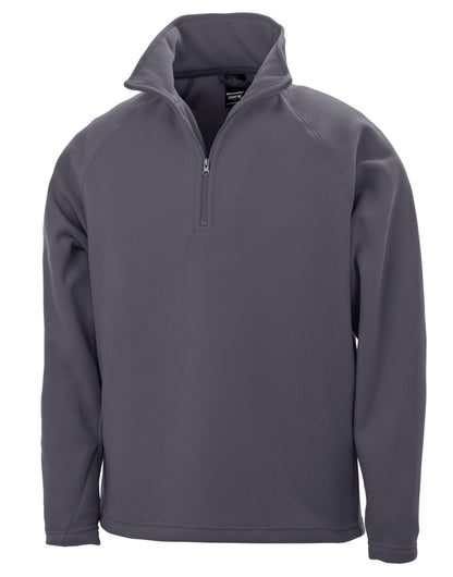 Result Core Mcrofleece Top r112x - Charcoal - Customisable Outerwear