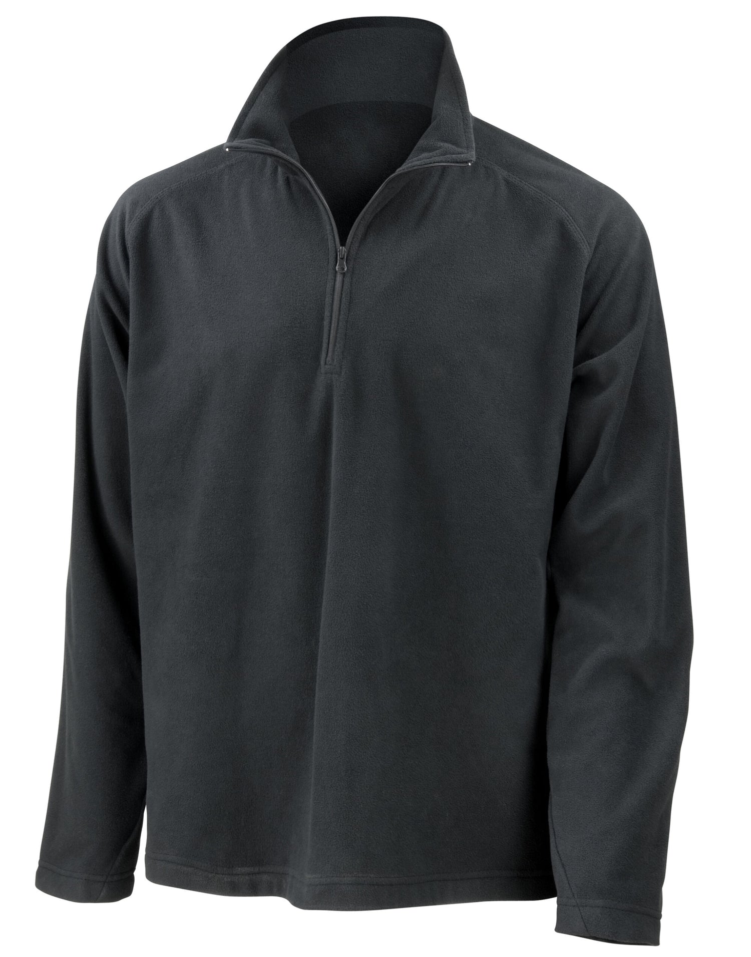 Result Core Mcrofleece Top r112x - Black - Customisable Outerwear