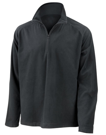 Result Core Mcrofleece Top r112x - Black - Customisable Outerwear