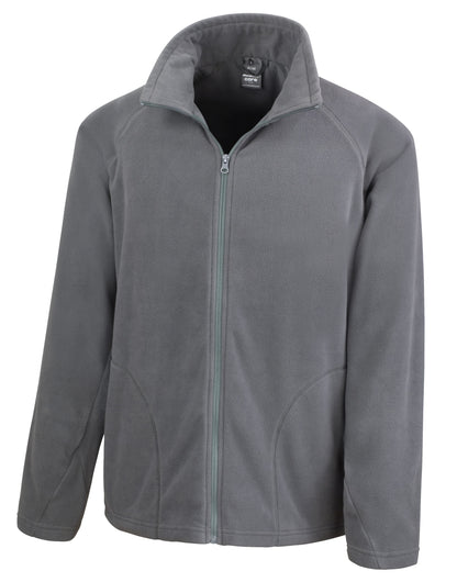 Result Core Mens Microfleece Jacket R114X - Charcoal - Customisable Jackets