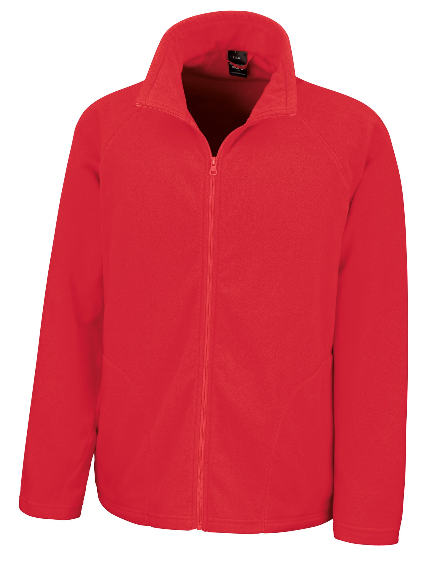 Result Core Mens Microfleece Jacket R114X - Red - Customisable Jackets