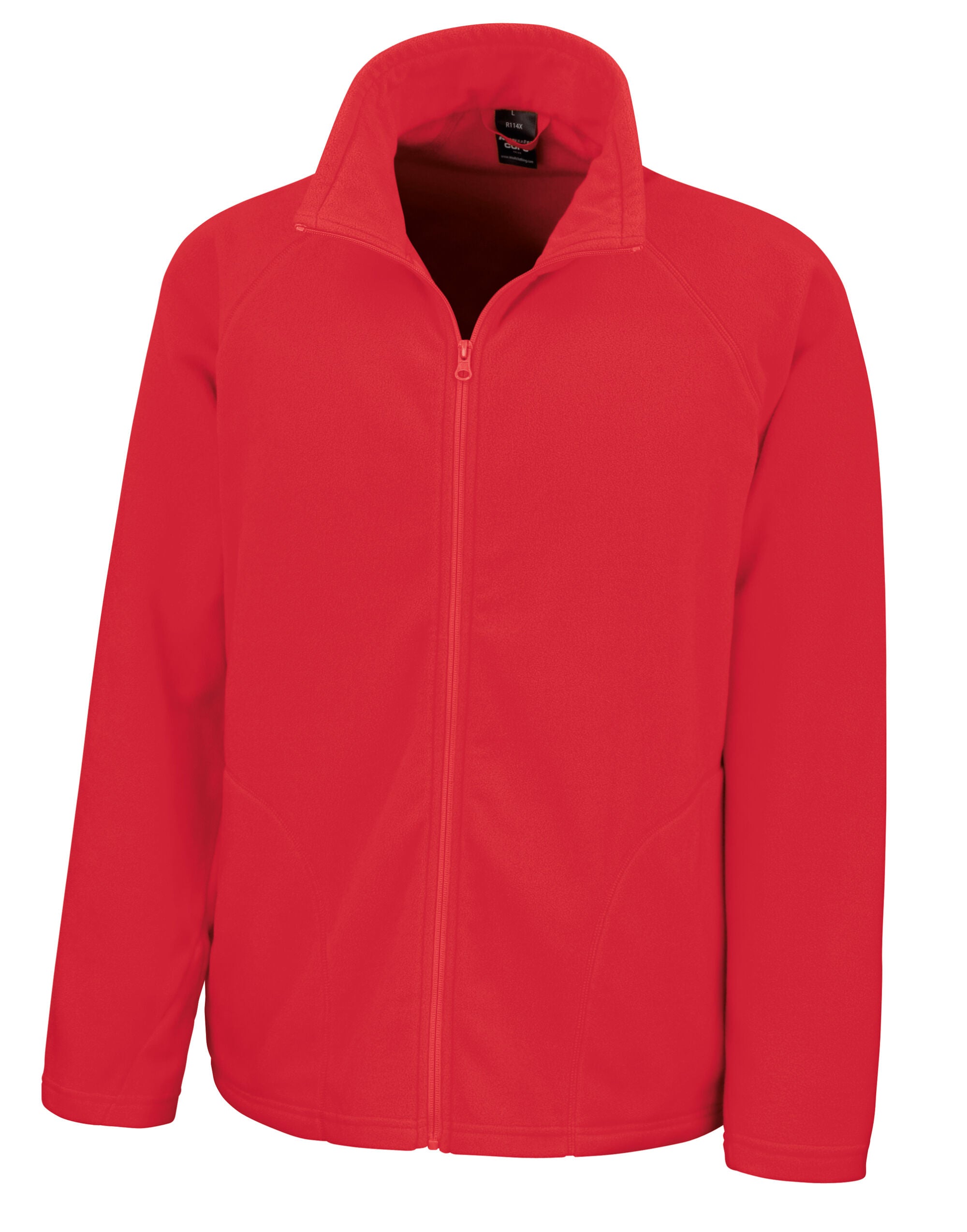 Result Core Mens Microfleece Jacket R114X - Red - Customisable Jackets