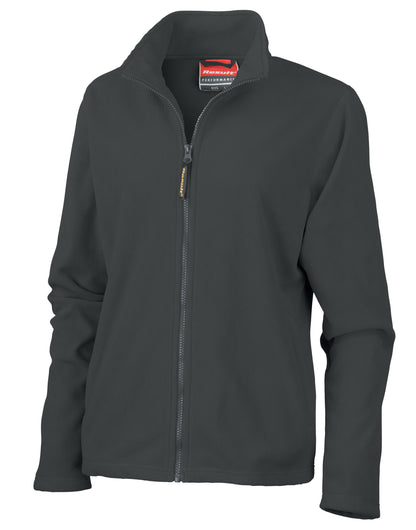 Result Womens Horizon Microfleece Jacket R115F - Black - Customisable Jackets