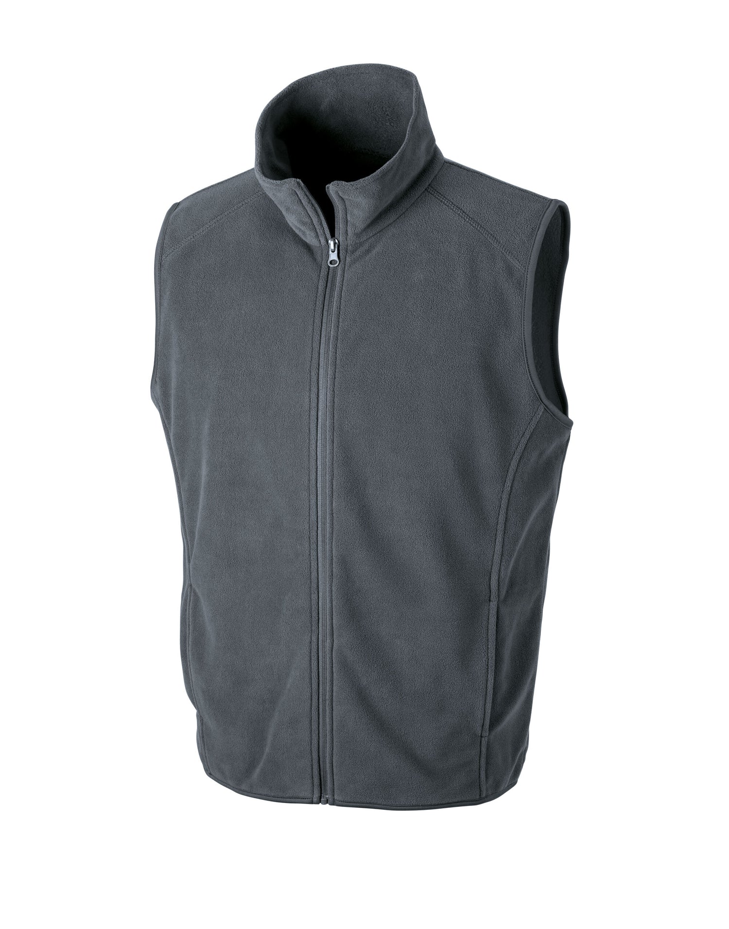 Result Microfleece Gilet r116x - Charcoal - Customisable Bodywarmer